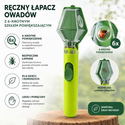 Owadoskop - Ręczny Łapacz Owadów